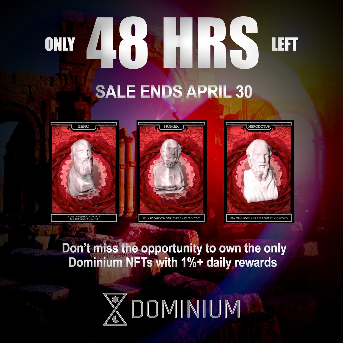 NodeSpreader's tweet image. . $DOM&apos;s stable price action is what happens when you keep bots and whales away from launch. 

To win their last Homer NFT:

✅Follow @DominiumFi @NodeSpreader
✅Like, RT, Tag 3 friends
✅Comment why you like @DominiumFi 

1 Winner will be chosen on May 1st.