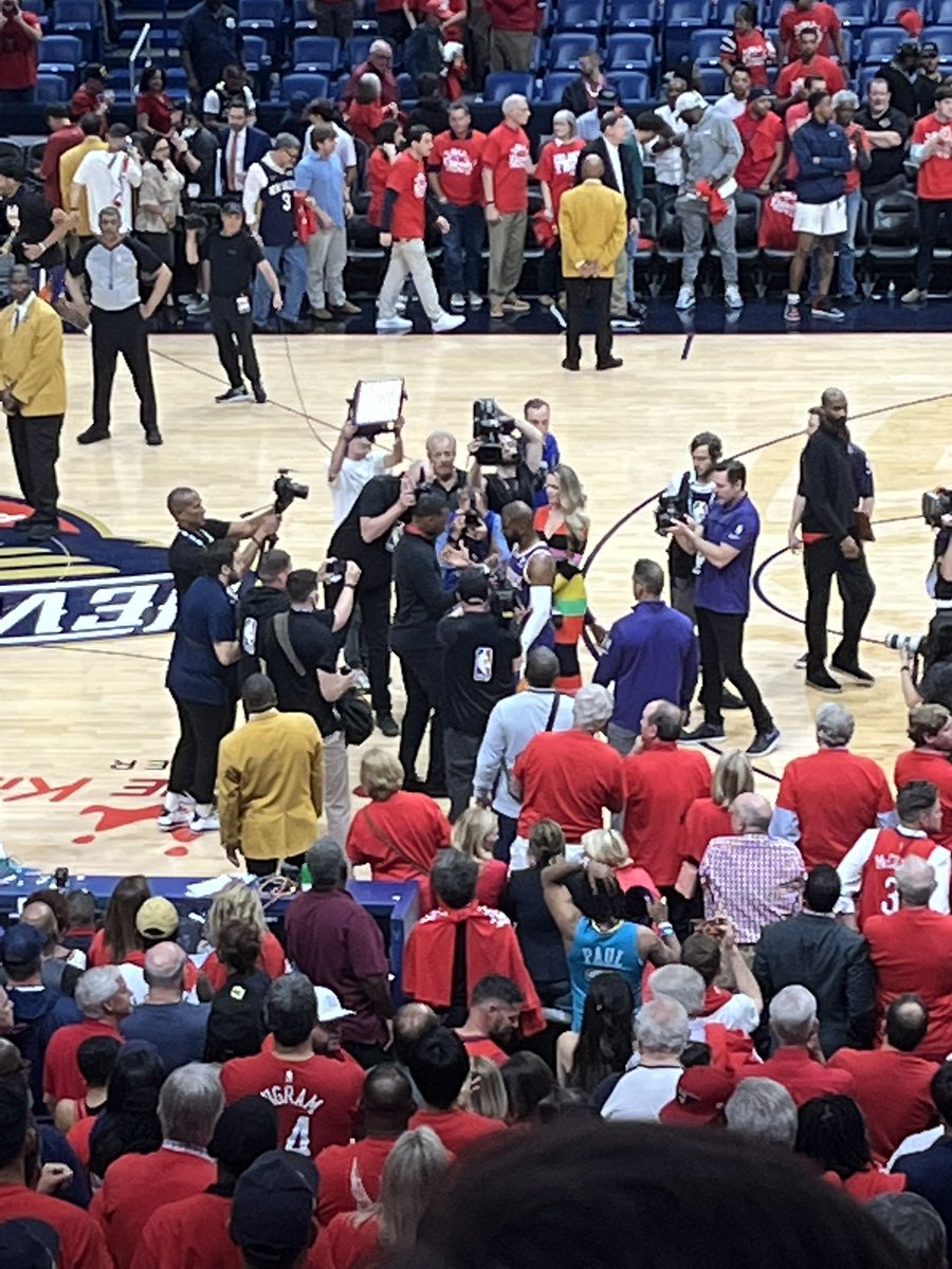 Chris Paul instituted curfew in New Orleans during series