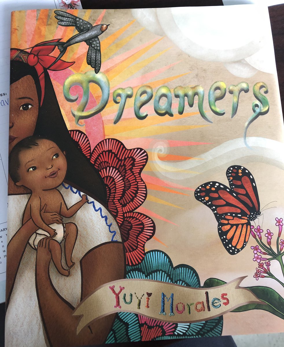 OakRidgeEL's tweet photo. I was excited to share the beautiful book Dreamers by @yuyimorales with my students for multicultural children’s book week! Always a great read for our #multiculturalmustangs #oakridgemustangs @OakRidgeNPD117 https://t.co/0CNJNSIGHT