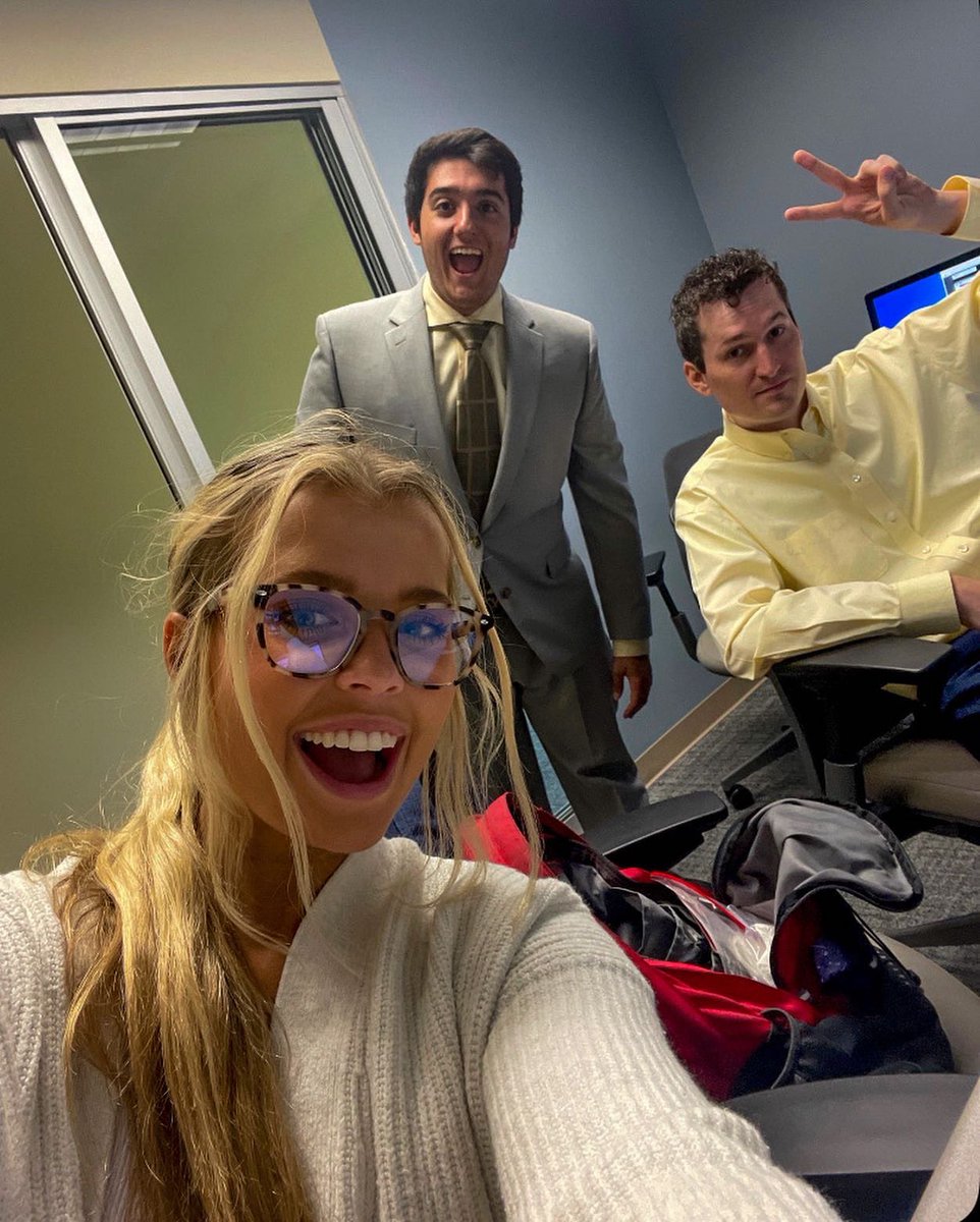 OU NIGHTLY THURSDAY WX TEAM!!! So proud to work with these awesome meteorologists! Thursdays were so fun this semester! #OUN #okwx