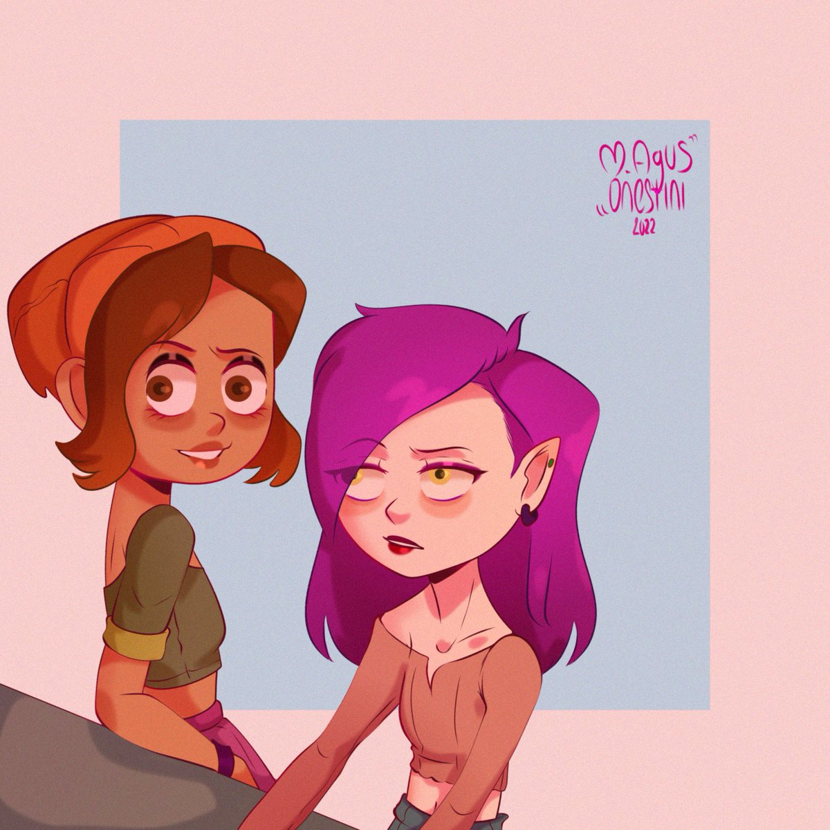AOnestini's tweet photo. Las chiquibbys u.u
#theowlhouse #toh  #tohfanart #lumity #LuzNoceda #AmityBlight  #theowlhousefanart https://t.co/7v8oaxpKn7