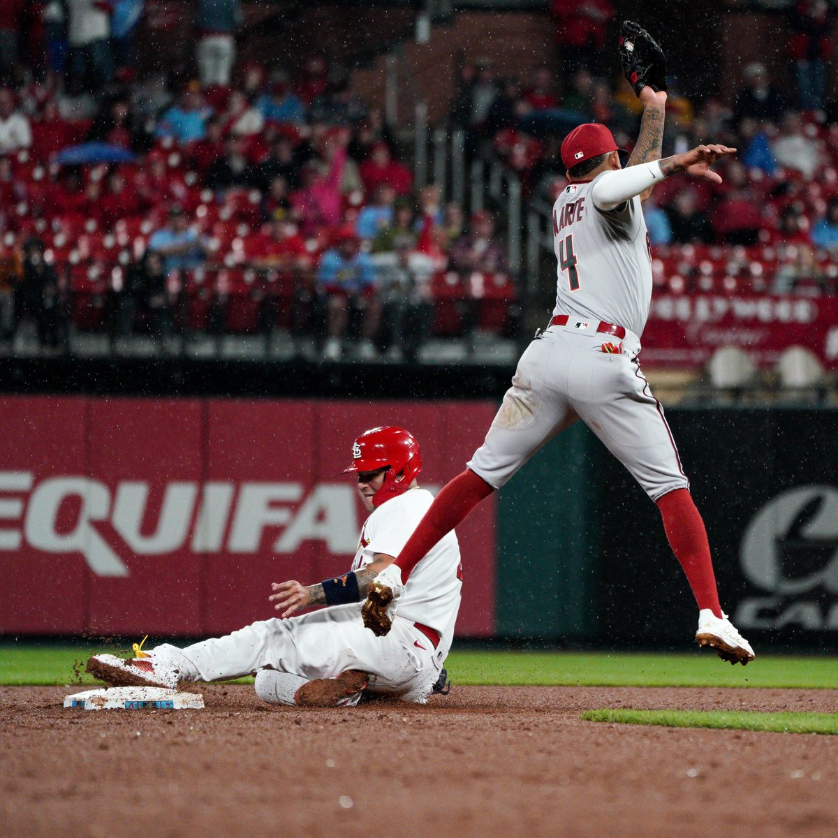Cardinals's tweet photo. The Fastest Man in Baseball ™️ https://t.co/pM8xgudPXs