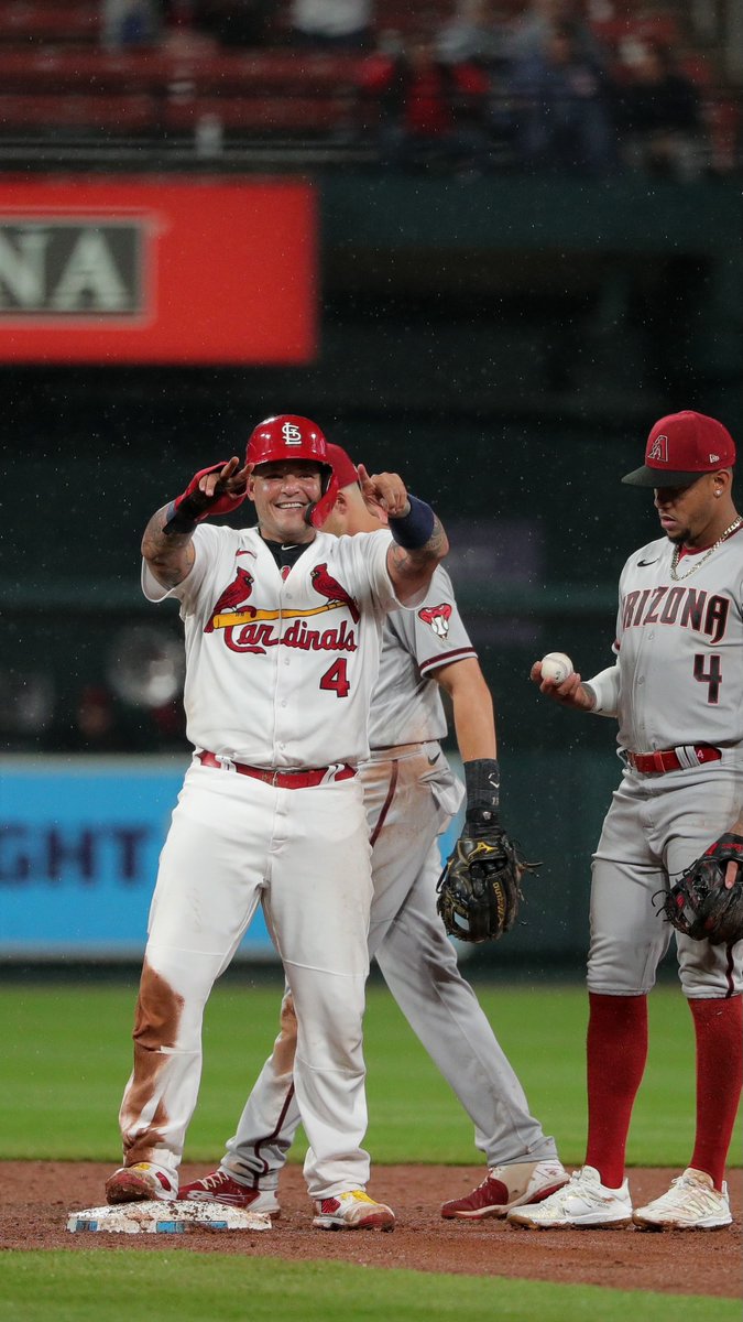 Cardinals's tweet photo. The Fastest Man in Baseball ™️ https://t.co/pM8xgudPXs