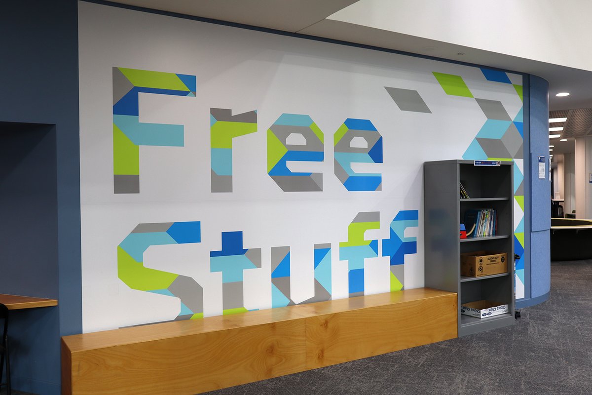 ECU_Library's tweet image. Our free stuff areas have been busy lately – students helping students out with stationery, books and other items! There’s one at each Campus Library. 🙌
@ECUGuild