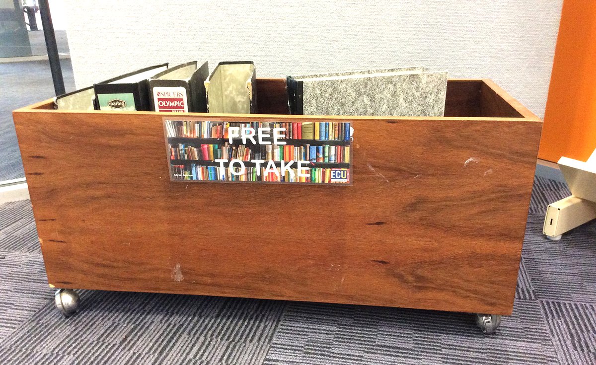 ECU_Library's tweet image. Our free stuff areas have been busy lately – students helping students out with stationery, books and other items! There’s one at each Campus Library. 🙌
@ECUGuild