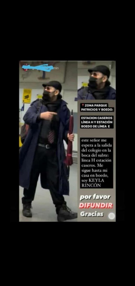 HuracanFeminist's tweet photo. ‼️Por favor, difundir. Zona Parque Patricios y Boedo. https://t.co/yq1RPLgBpE