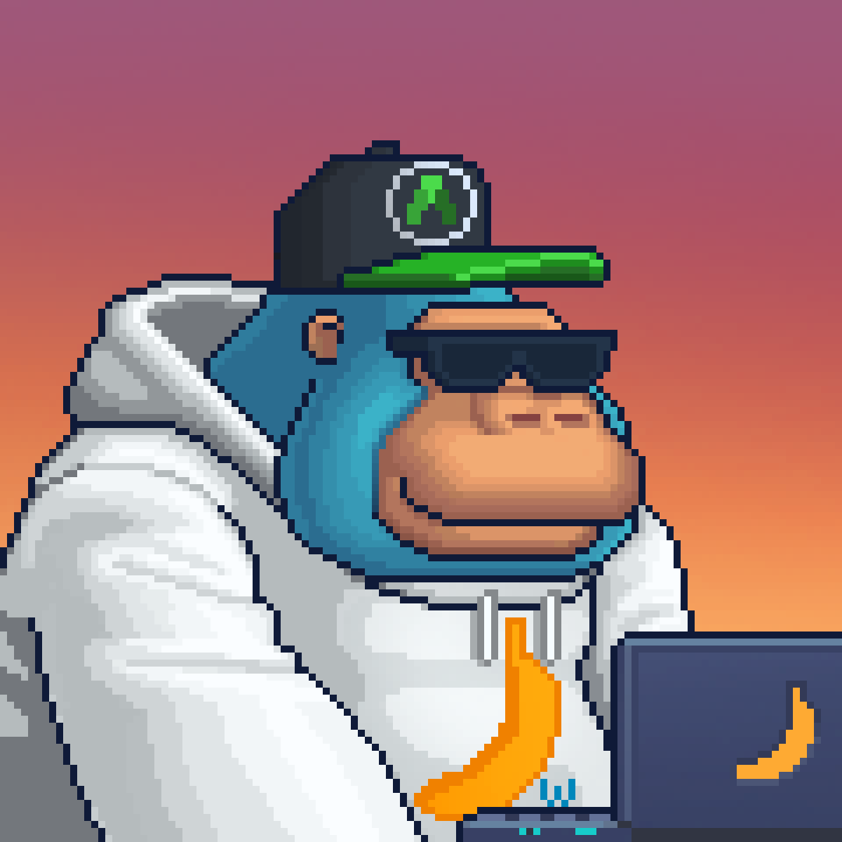 crypto_itik's tweet photo. @wagmimonkeez My senior dev kong 🐵💻 https://t.co/oqLLXDSGWd