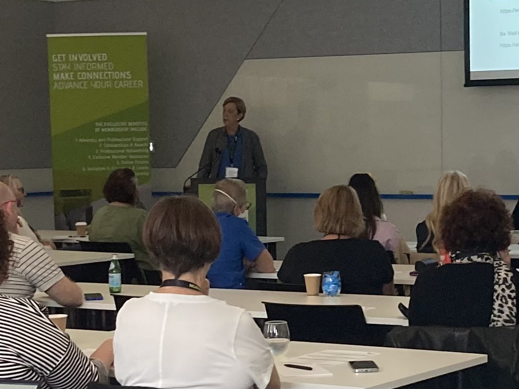 acnp_national's tweet photo. We have officially started the #ACNP Vic #NP Connect & we are thrilled to be with Delegates for face to face events. This morning we have heard from: Adj Assoc Prof Ann Maree Keenan, Viviane Khalil & and Sally Watkinson. We are looking forward to the rest of the day!#npconnect https://t.co/irih25Ysz0