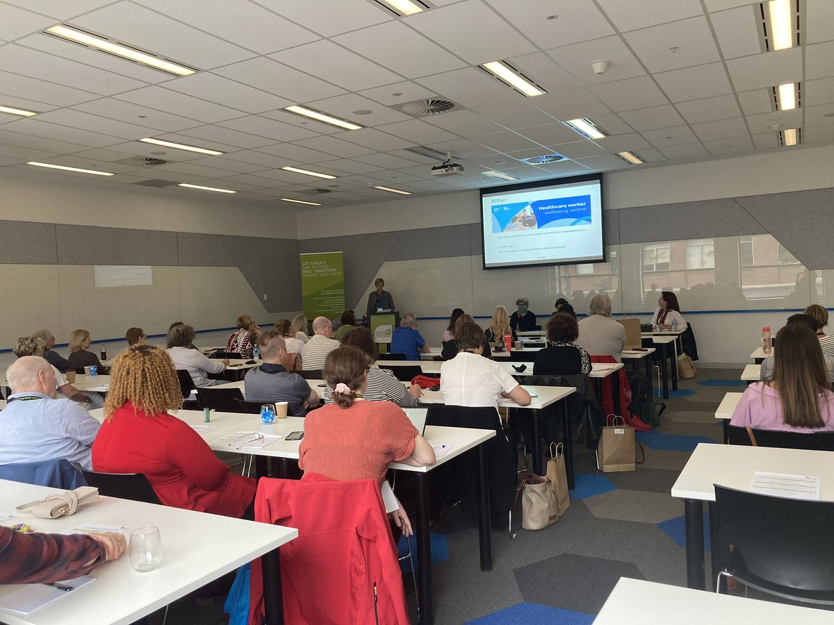 acnp_national's tweet photo. We have officially started the #ACNP Vic #NP Connect & we are thrilled to be with Delegates for face to face events. This morning we have heard from: Adj Assoc Prof Ann Maree Keenan, Viviane Khalil & and Sally Watkinson. We are looking forward to the rest of the day!#npconnect https://t.co/irih25Ysz0