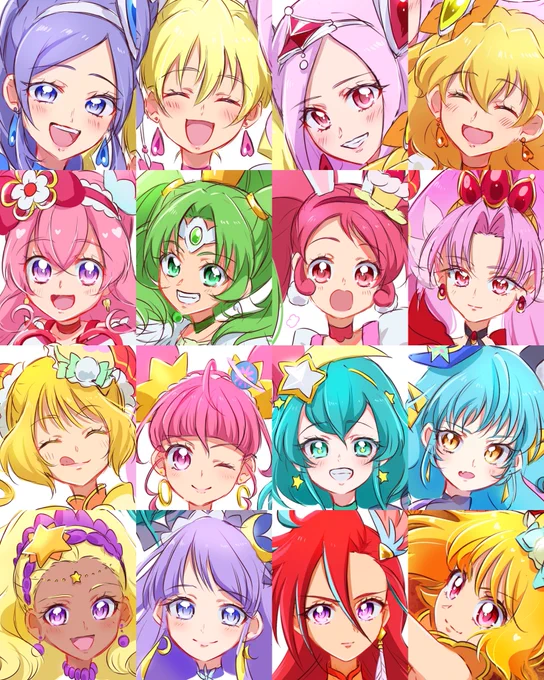 お顔まとめ🌈 