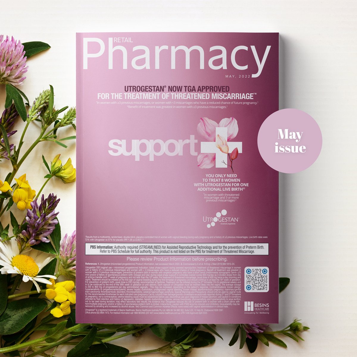 Retail Pharmacy magazine May issue is out now! 

Our May issue is packed the latest health information, CPD, product updates, events, campaigns exclusive interviews and much more! 

Click on the link to log in and view the magazine:
retailpharmacymagazine.com.au/magazine/retai…