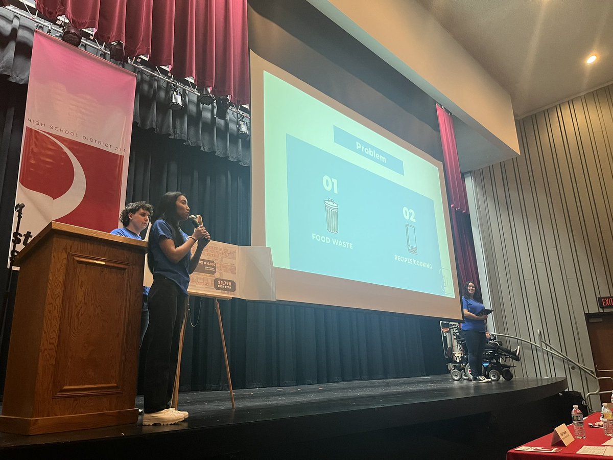 Startup Showcase 2022!  “Fridge It” from <a href="/ElkGrove_HS/">Elk Grove High Sch.</a> took home the trophy! &amp; $2500 scholarship!!