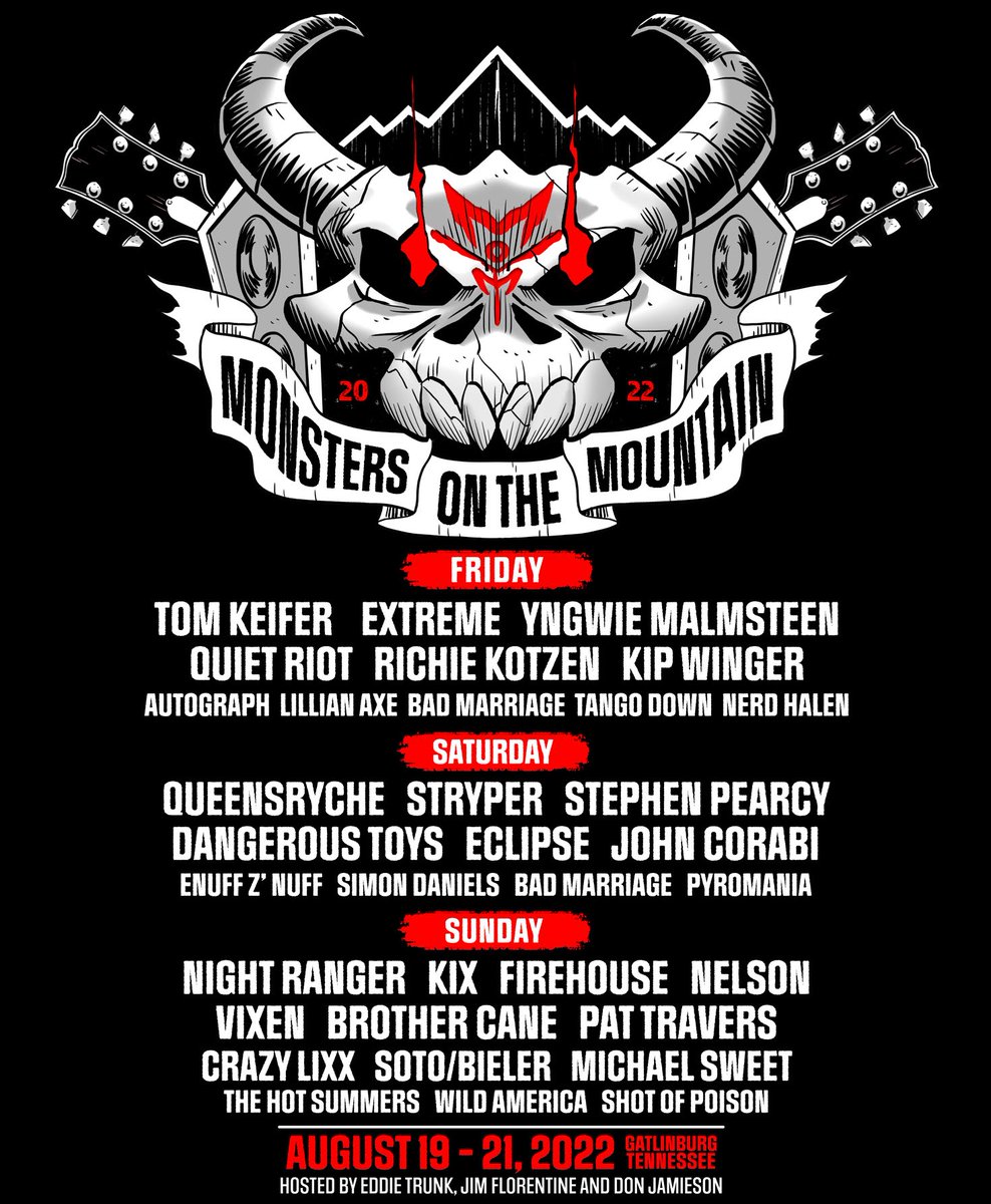 Monsters On The Mountain! August 19-20-21 in Gatlinburg, TN!! Buy your tickets at: event.etix.com/ticket/online/…... monstersonthemountain.com #motm2022 #monstersonthemountain