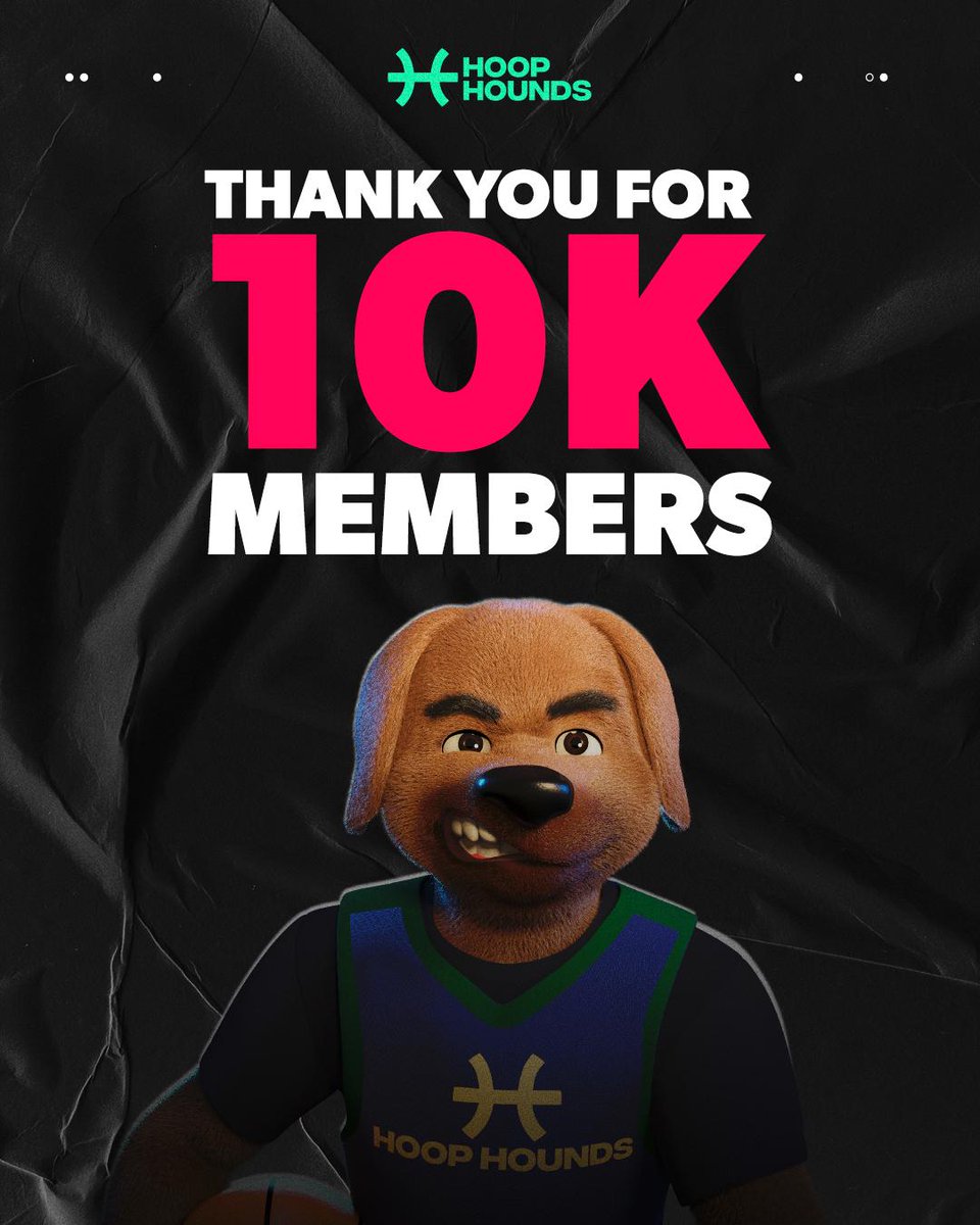 😎 10,000 members on Discord one week after announcing the project. 

🤑 Already more than $2k USD in basketball merch given away 

And we haven't even started...

JOIN: discord.gg/basketballfore…