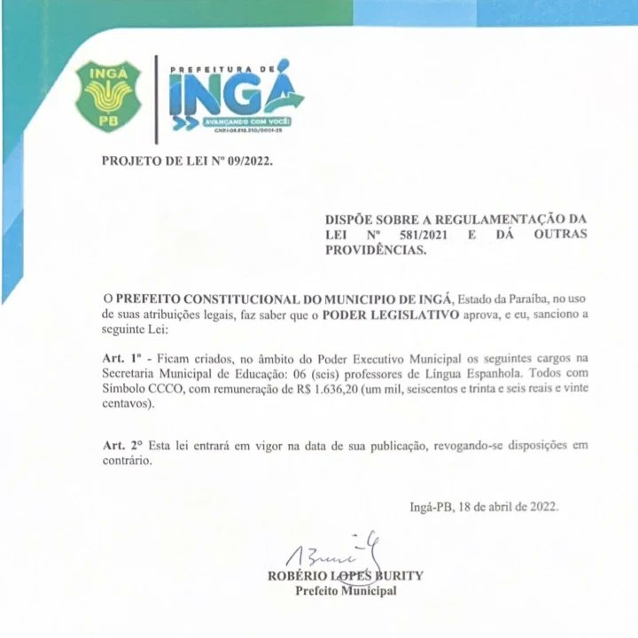 apeepb's tweet photo. Menos de 30 dias depois do encontro com a Secretaria de Educação de Ingá, foi aprovada a criação do CARGO para Professor de Língua espanhola no município de INGÁ

Agradecemos novamente todo o apoio dos professores(as) presentes, da Secretária Walbenia e do Prefeito Robério Buriti https://t.co/TP80Fo2X96
