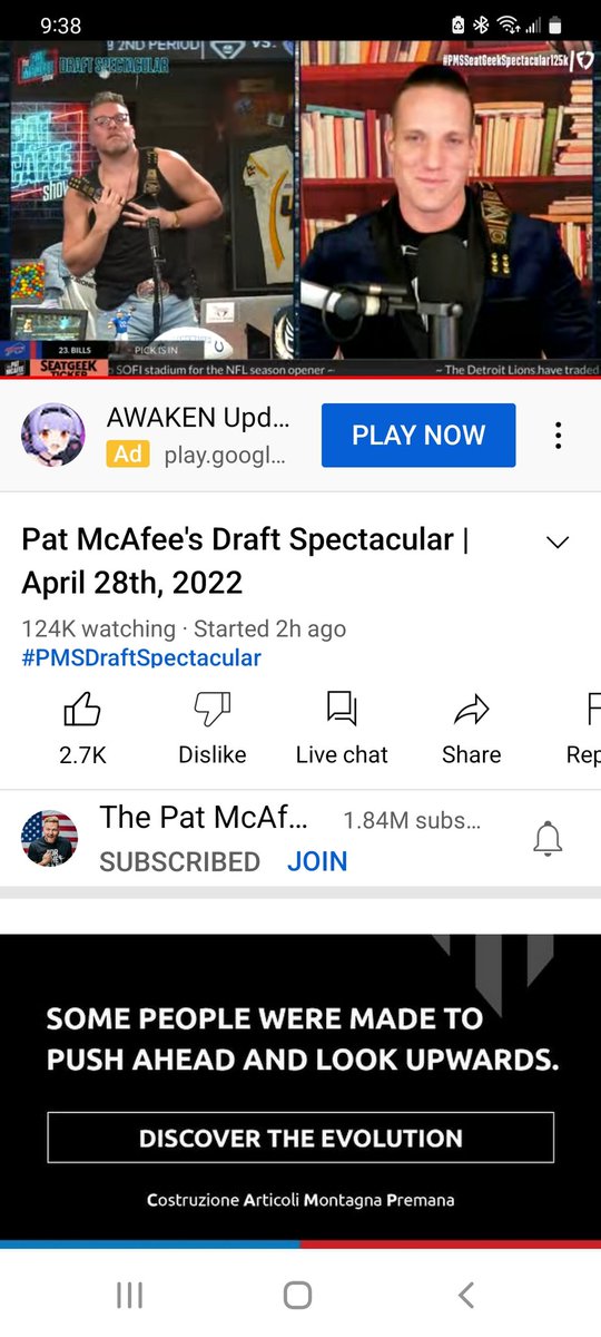 HANDCM's tweet photo. Great 1st Round.
Great interview Toxic Table on Fire #PMSSeatGeekSpectacular125K https://t.co/TONkIrJfJ1