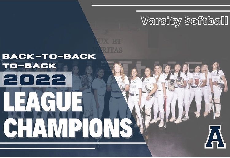 AquinasAthSB's tweet image. Softball 🥎 defeats @LCHS_Athletics 13-1 in 
5 innings to secure 
#BackBackBack League Championships 

The Lady Falcons finish (22-5, 11-1) and await @CIFSS D3 Playoff pairings 
#SchoolOfChampions @SportswithPep @CallMeEPJ @derryl_golfer @PrepDawg2 @PEcom_preps