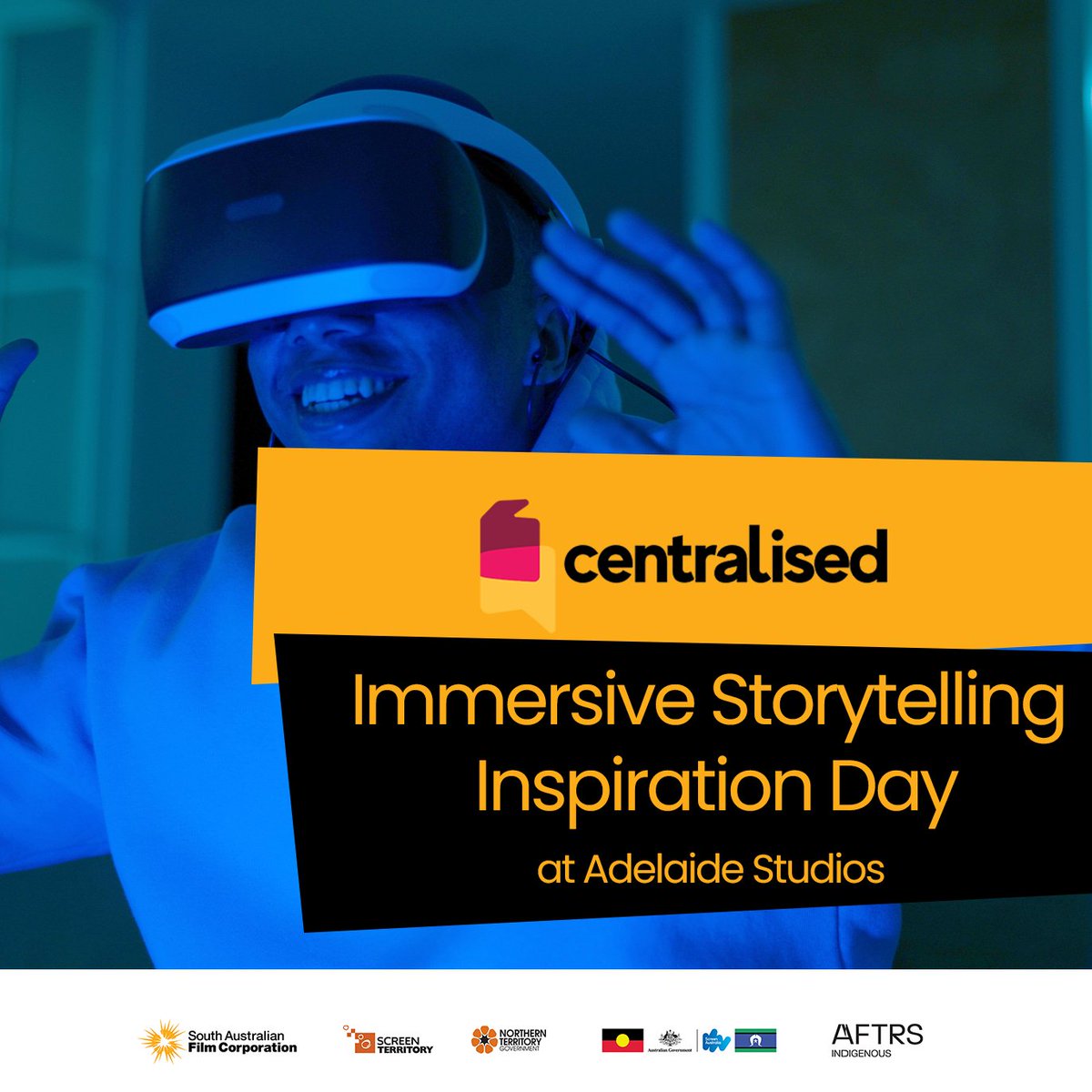 📣 Dive into VR at the Centralised Immersive Storytelling Inspiration Day on 13 May, a FREE program of talks by industry experts, presented by the SAFC, Screen Territory, <a href="/ScreenAustralia/">ScreenAustralia</a> First Nations Department and <a href="/AFTRS/">Australian Film Television and Radio School</a> First Nations and Outreach. safilm.com.au/latest-news/ce…