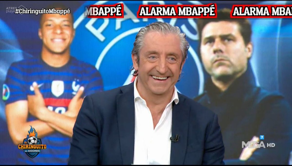 abfaycal1's tweet photo. Pochettino says he and Mbappe are 100% at PSG❓

👤🎤 #Jessep_Pedriol (CHTV):

“💬 100% he and Kylian Mbappe will leave PSG next season” 😅 https://t.co/Zu4DgxKfYk