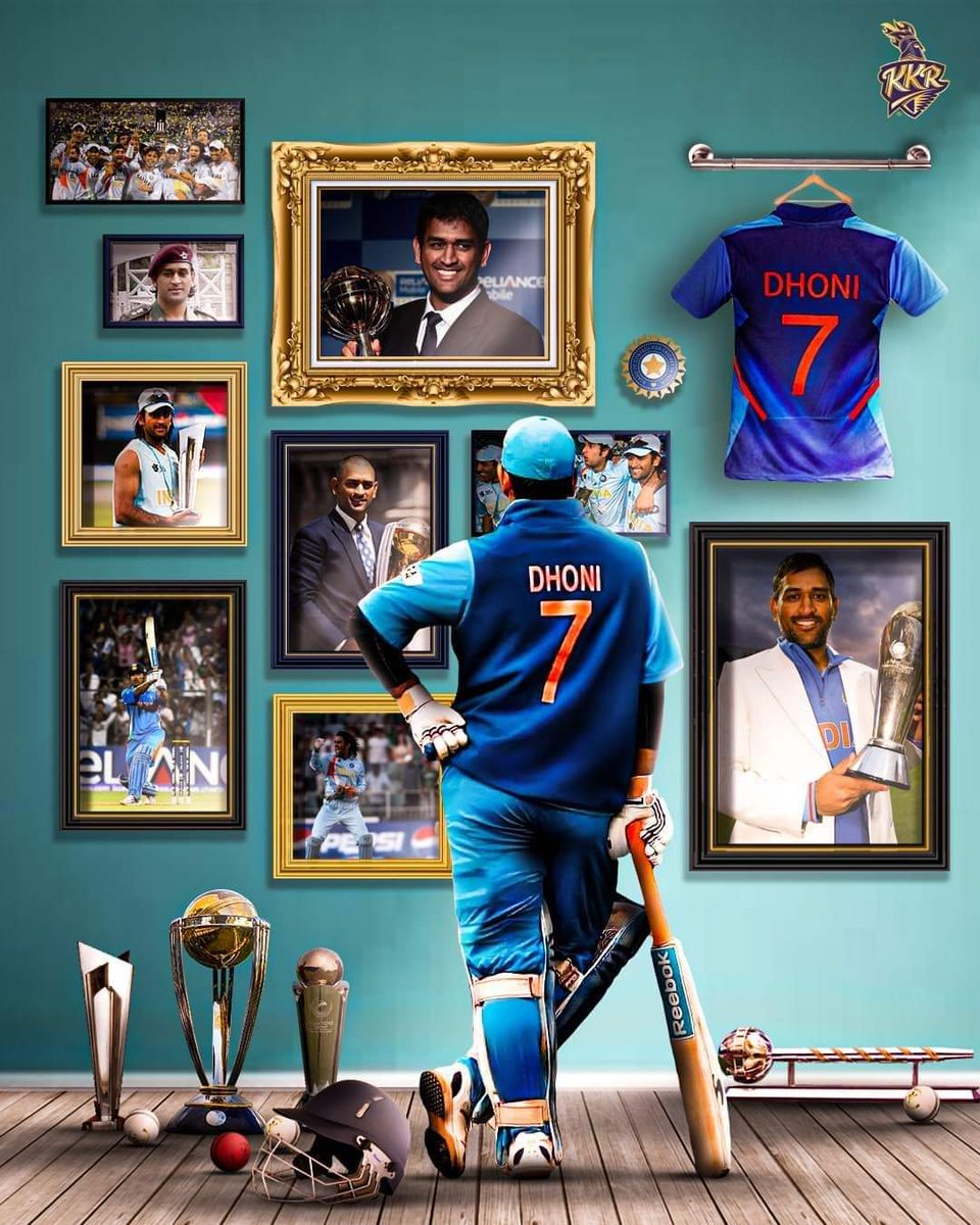MahiDhoNiTR's tweet photo. The only captain who have all ICC trophy with him...💪 

G.O.A.T 🐐 @MSDhoni 07 😎 

https://t.co/kwnjLWbBje https://t.co/7TWsJ9xuaL
