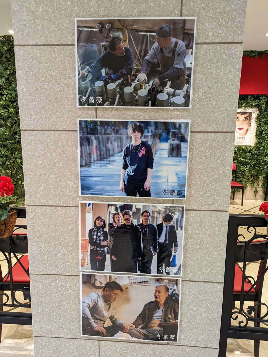 kinocinema2's tweet photo. 6/3(金)公開
『#冬薔薇(ふゆそうび)』
昨日ポスターとチラシを掲出したばかりですが、
なんと本日、#伊藤健太郎 さんと #阪本順治 監督のサイン入りポスターが新たに届きました‼️‼️
合わせてパネルの展示も始めましたので、GWは是非立川へお越しください💨 https://t.co/37B9kiTqH6