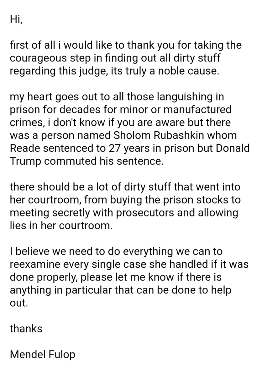 Impeach Judge Linda R. Reade tweet media