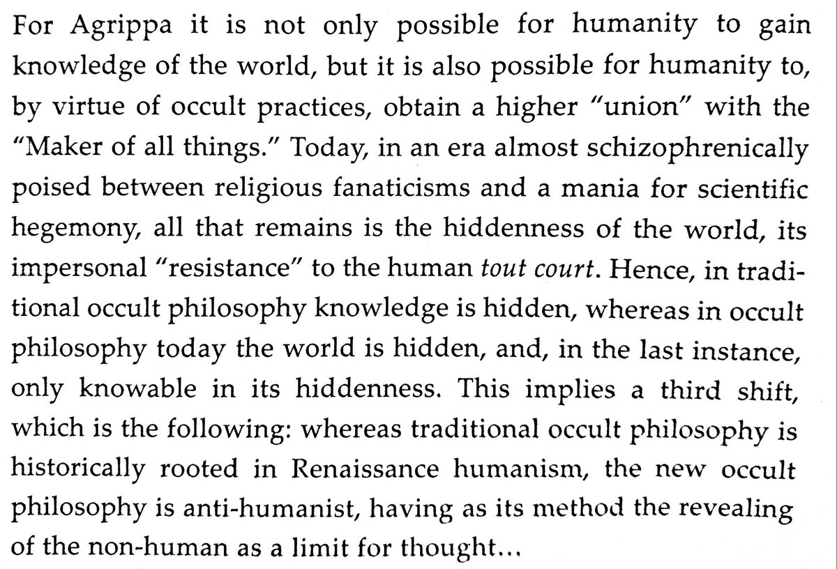 Cephal0ph0re's tweet photo. Recently started reading for the second time the first volume in #EugeneThacker's Horror of Philosophy trilogy, In the Dust of this Planet, and came across this insightful gem. https://t.co/1Uaqzws2vU