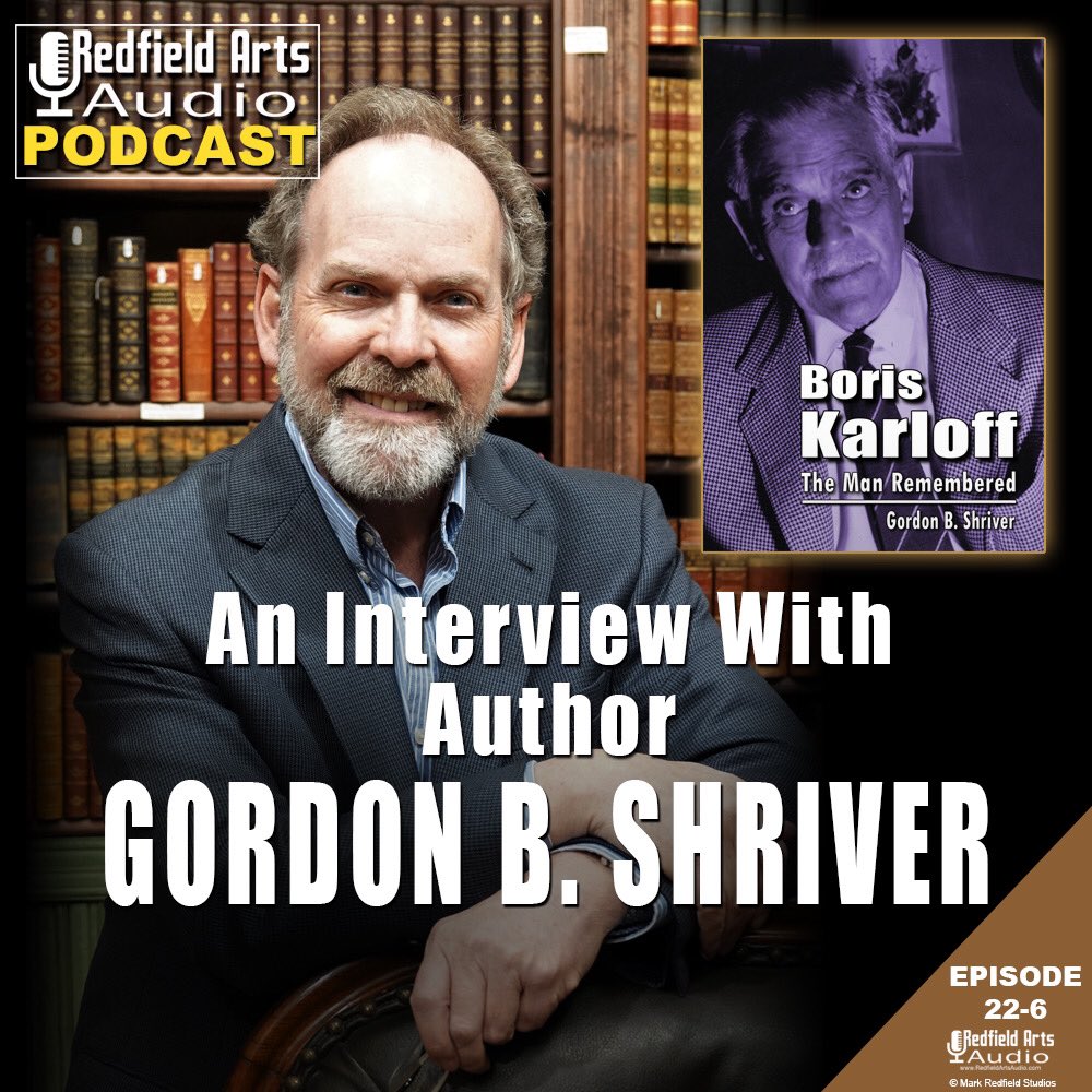 RedfieldCompany's tweet photo. NEW An Interview with Gordon B Shriver, author “Boris Karloff The Man Remembered”
On all #podcast platforms.
SoundCloud
 https://t.co/kmY2PxAqHT

#BorisKarloff #horrorfilms #Universal #actor #actorslife #biography 

https://t.co/wnMpbKDeqS https://t.co/GdTLMqUZtE