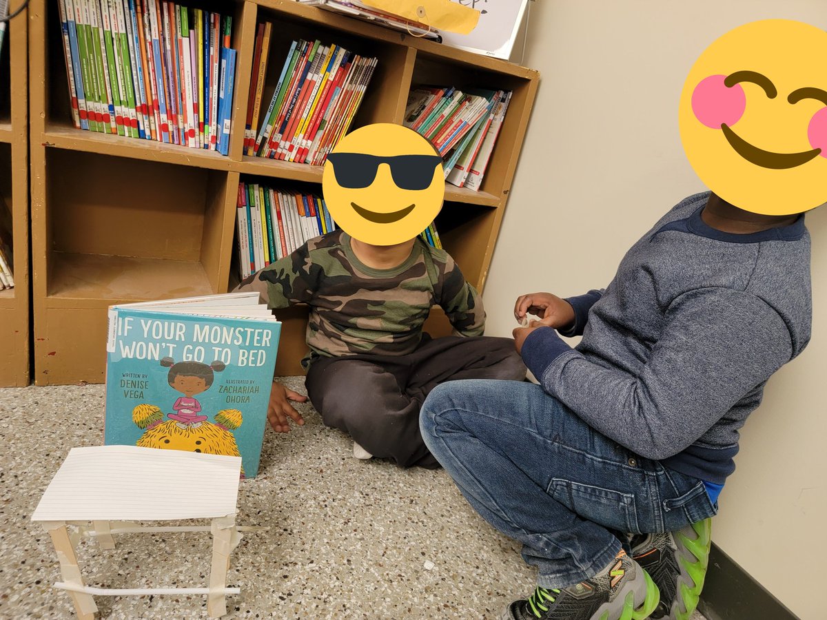 Mrs_Marotta_lib's tweet photo. STEM Library! Read aloud connecting to the 4 C's. Can the monster fit under the bed? Pre-K SuperStars engineered amazing ideas! #STEMeducation #schenectadyrising #libraryisfun @MrsShubertsPreK @lisa_delorenzo https://t.co/oJv8IZH96D