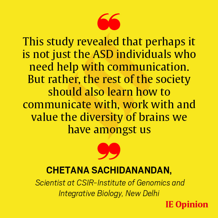 IndianExpress's tweet photo. #ExpressOpinion | Acceptance of those on autism spectrum begins with understanding

Chetana Sachidanandan writes: https://t.co/7wEbmoXe1a https://t.co/0HbxNvDW1n
