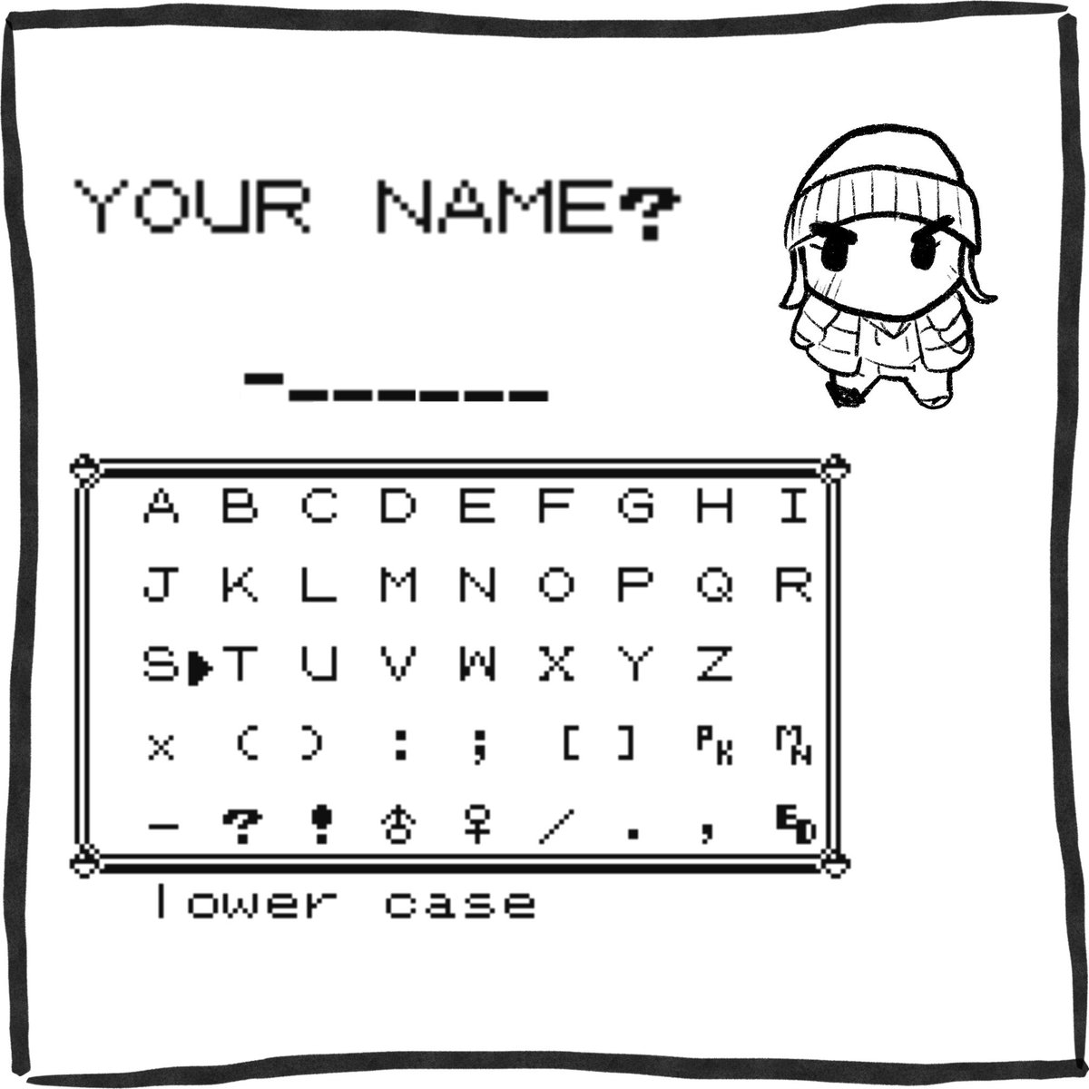 We're going to work together to make a name, the kick is that you can only type one letter. Comment a letter down below and we'll put the letters together based on chronological order ⬇️ 
