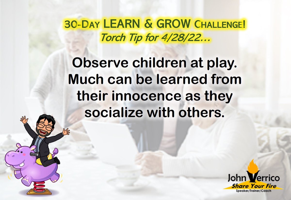 jverrico's tweet photo. Often when watching other people’s behavior, we'll shake our heads &amp; mutter, “those people are acting like children!” What if kids witness the same thing and said, “those people are acting like adults!”?   #ShareYourFire #TorchTip #Learn #Grow #EndlessPossibilities #Growthmindset https://t.co/9SsbbLm5aW