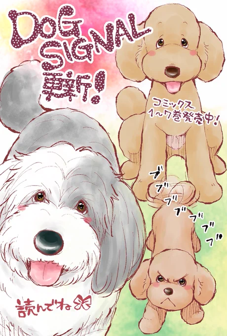 🐶更新情報🐶

/
最新話(35話④)が更新されました🙌
リボンちゃん回、後編の続きです✨
\

▼Comic Walker
https://t.co/C32lKu4xZl

▼ニコニコ漫画▼
https://t.co/yOpGlHZl1o

リボンちゃんエピソード、ついにラストです。小山田さんが辿り着いた思い。
お楽しみに🐶

#DOGSIGNAL https://t.co/ggQ4ptILeA 