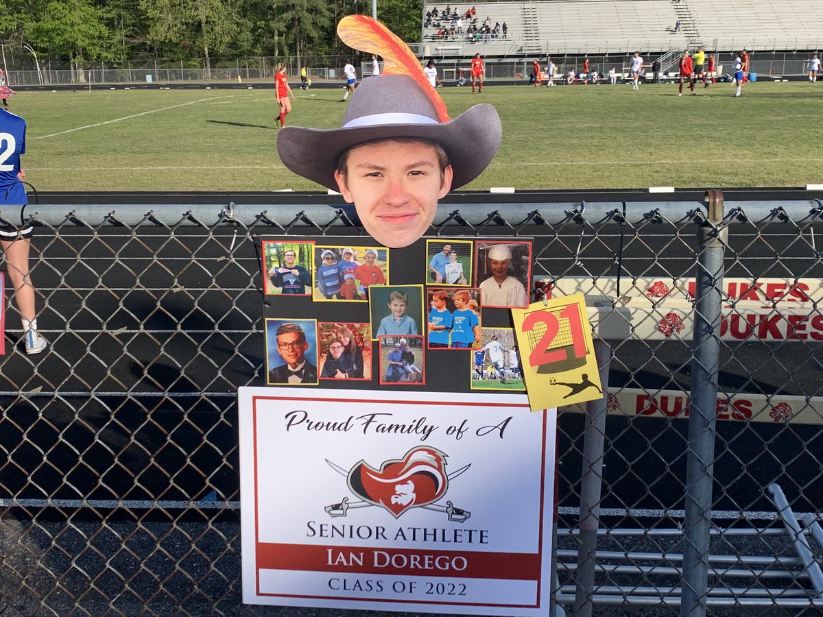 GHSDukes's tweet photo. Congratulations to our Boys Soccer Seniors!!  ❤️⚽️💛 Ian, AJ, Alex &amp; Nick https://t.co/fzhXcdjod5