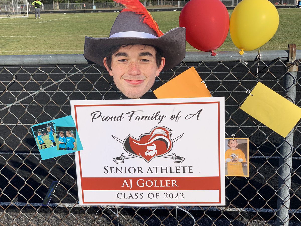 GHSDukes's tweet photo. Congratulations to our Boys Soccer Seniors!!  ❤️⚽️💛 Ian, AJ, Alex &amp; Nick https://t.co/fzhXcdjod5