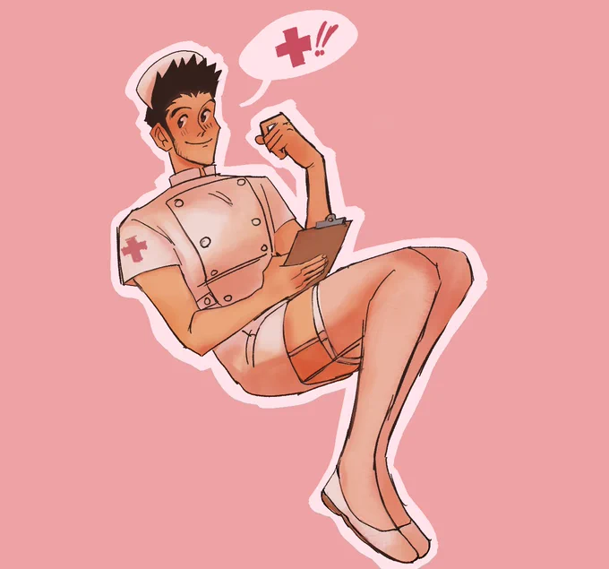 Hello nurse 💕#leorio 