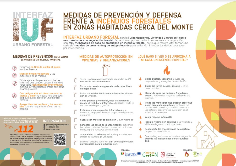 Queremos compartir con vosotros una noticia que nos hace mucha ilusión.

Colaboramos con <a href="/dipuavila/">Diputación de Ávila</a>, <a href="/poctep/">Interreg España-Portugal</a> y <a href="/GEFRECON_POCTEP/">GEFRECON. Gestión Forestal Conjunta. POCTEP</a> en esta campaña informativa para prevenir #IIFF que está siendo difundida por redes, cartelería y otras actividades en la provincia de #Ávila.

☺️ ☺️