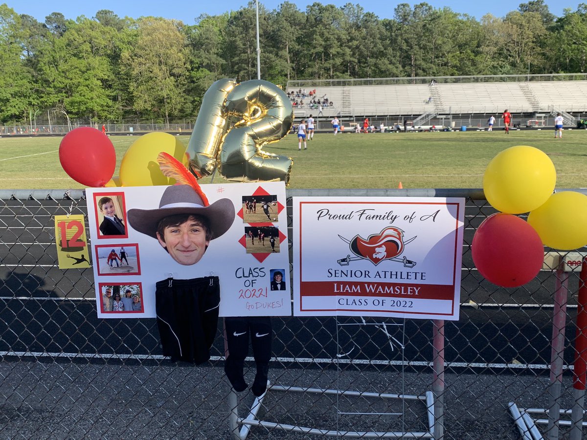 GHSDukes's tweet photo. Congratulations to our Boys Soccer Seniors!!  ❤️⚽️💛 Aaron, Cesar, Andrew &amp; Liam https://t.co/CIhlrmp5AZ