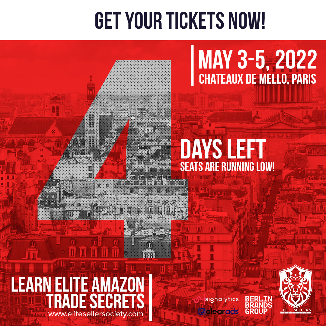 emma16568's tweet photo. 4 Days Left to the 𝗠𝗼𝘀𝘁 𝗘𝘅𝗰𝗹𝘂𝘀𝗶𝘃𝗲 𝗔𝗺𝗮𝘇𝗼𝗻 𝗠𝗮𝘀𝘁𝗲𝗿𝗺𝗶𝗻𝗱 to be held in Paris, France on May 3-5 (4 days / 4 nights). 

Come Grab your ticket ASAP before it runs out 👉
https://t.co/zyftBamoCl https://t.co/S9lFBJlxCZ