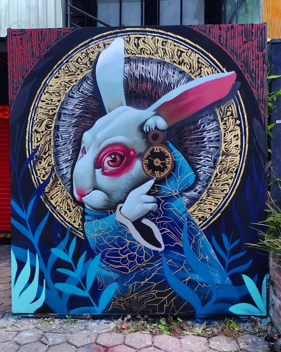 2Frais1976's tweet photo. Wake up.. #StreetArt #graffiti https://t.co/mu6kSOhfJt