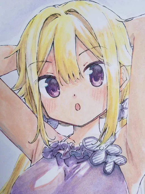 つるふぇり(色紙進捗) 