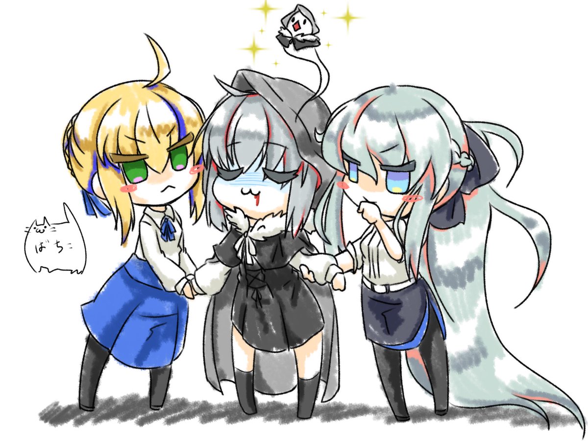 #今月描いた絵を晒そう
こんな感じか
ちなみにこの内、エコアルクの絵はスマホに指で描いてる
他はiPadにアップルペンシルで描いてる
言わないとわからないくらい絵に差がねぇ!