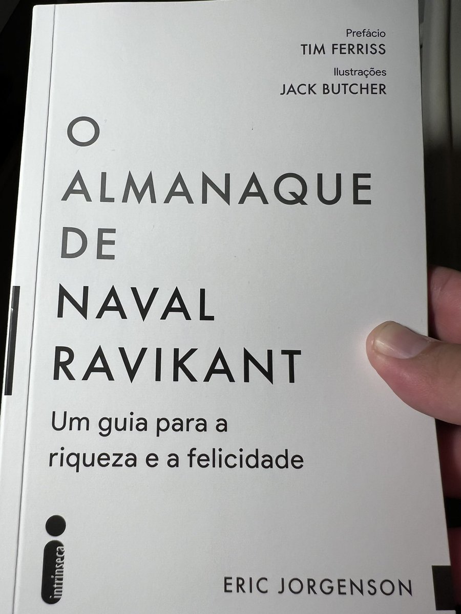 wcaprino's tweet photo. Não conhecia o @naval. Faz tempo que não lia tanta sabedoria resumida em um livro. https://t.co/nDwAmex7C8