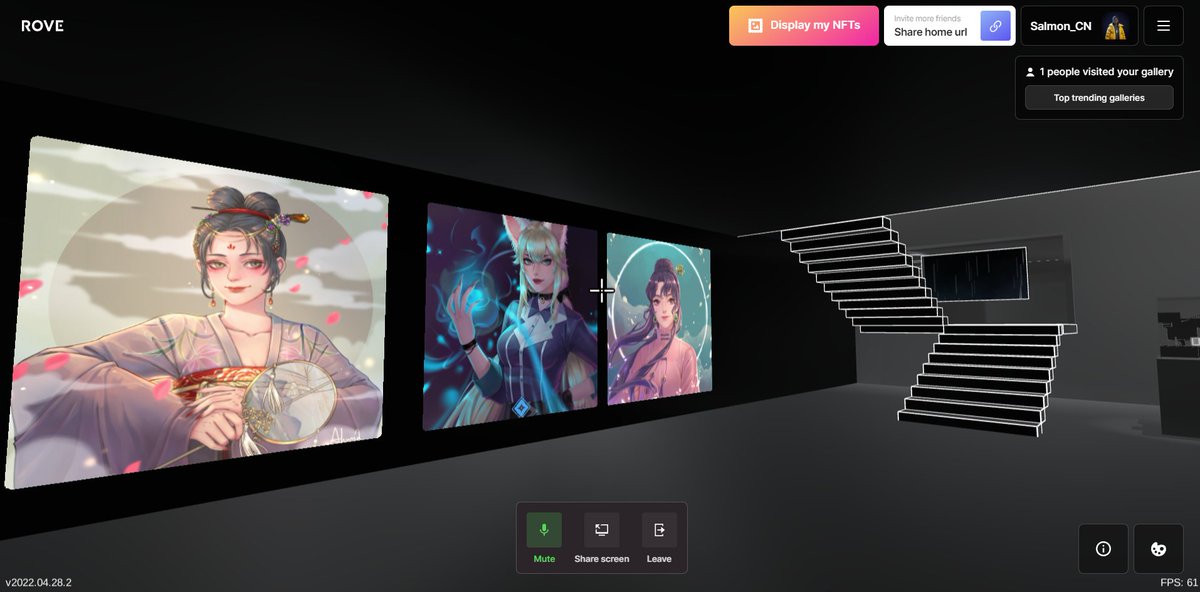 akuma_cn's tweet photo. Please take a look at my art in the virtual gallery with @Rove_to
If you enjoy it, please help me by liking and retweet it🥰
Visit my Rove Gallery: https://t.co/JB0IHhJ38G
#RoveArtGallery #ArtsEnterTheMetaverse #NFT #NFTCommunity #metaverse https://t.co/tAlc3CzGKa