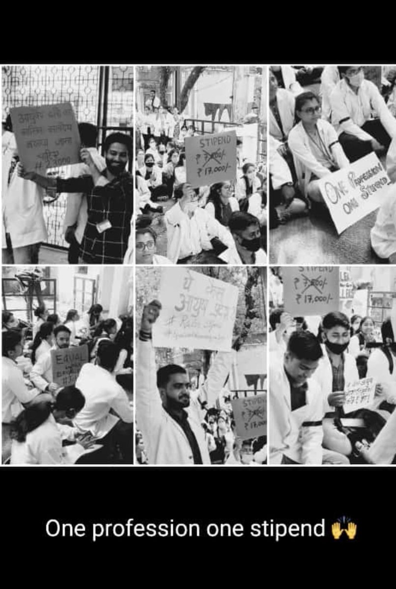 AditiSi43161396's tweet photo. Even after 7-days of indefinite strike by ayurveda interns and ug scholars  ..not a single response from University and uttarakhand government came ..we are not criminals we are doctors.. wake up @OfficeofDhami  @pushkardhami   ..  #ayurveda #One_profession_one_stipend 
@SwatiNau https://t.co/GdpmUnBVV6
