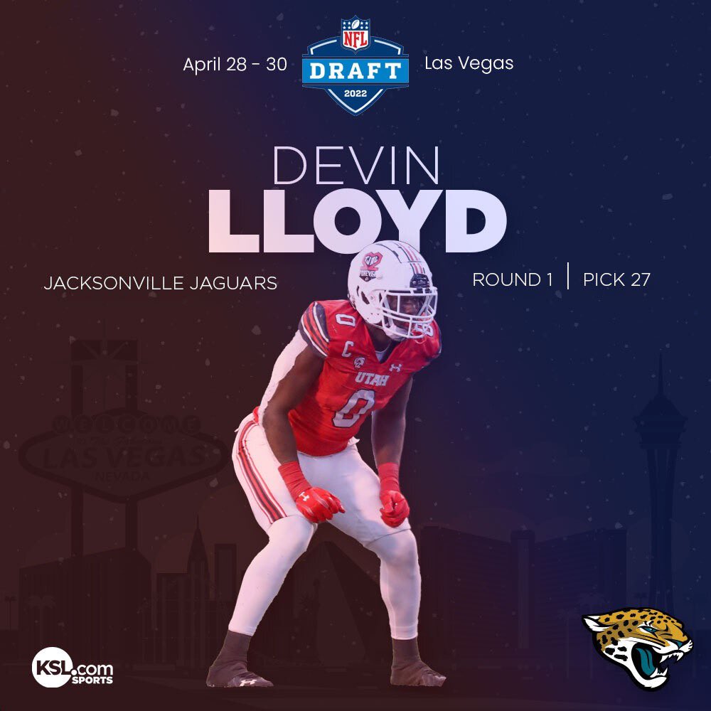 Sports on Twitter "Utah’s Devin Lloyd drafted by the