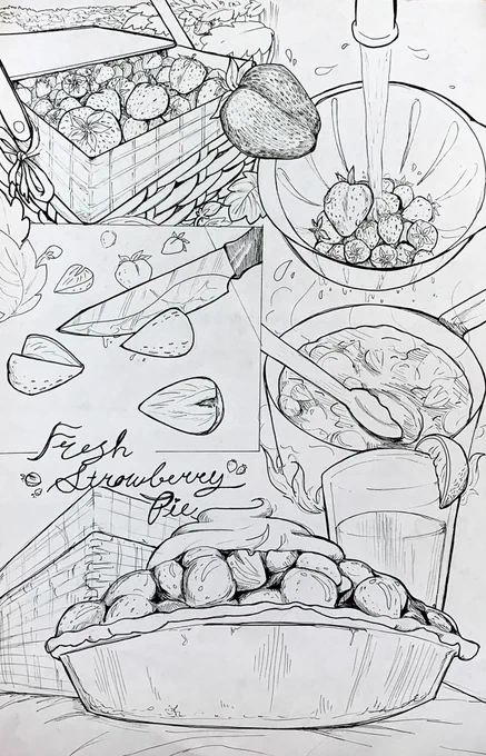 Finished my drawing final 😪 