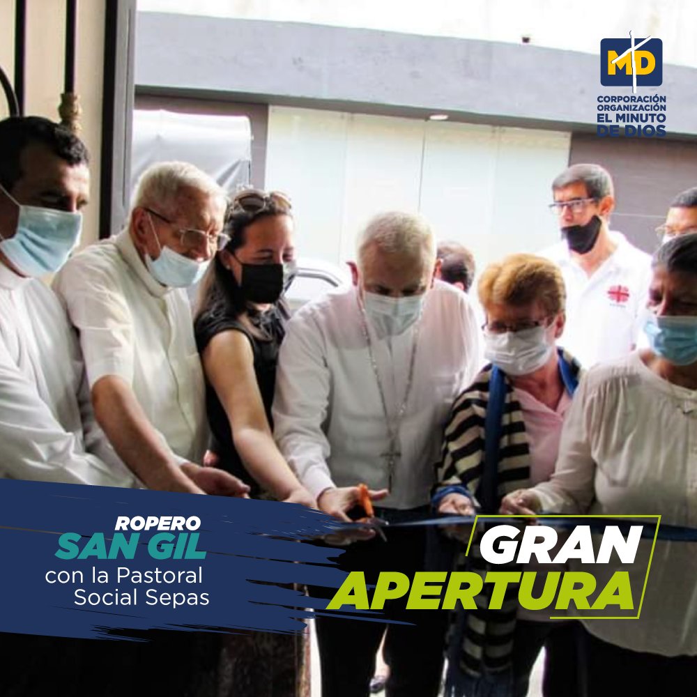 MinutodeDios's tweet photo. ¡Seguimos ampliando nuestra gestión! 👏🏻
Gracias al apoyo de la Pastoral Social Sepas de San Gil hemos logrado abrir un nuevo Ropero MD en San Gil 👏🏻😊
#MinutodeDios #Incondicionales #BancodeRopa #Roperos #Ropa #donaciones https://t.co/b038iSGL9t
