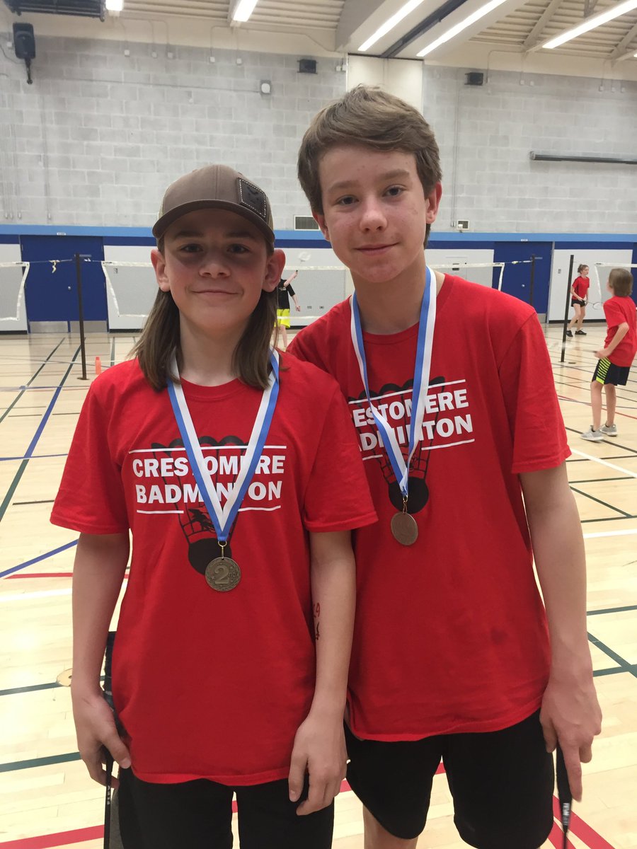 We are proud of all of our athletes <a href="/Crestomere/">Crestomere School</a> who have demonstrated excellent sportsmanship and dedication towards badminton!