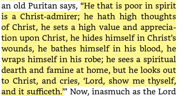 blake_surerus's tweet photo. I love this beautiful Puritan description of what it means to be "poor in spirit". I can't help but notice how connected it is to the imagery of the temple endowment.
#CenteredonChrist https://t.co/6oh6G7CRtb